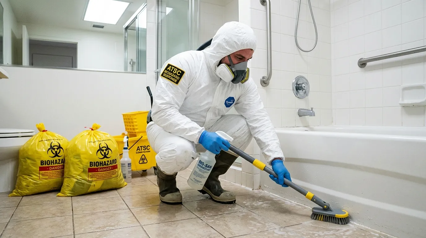 Decontamination equipment deployed for Blood Cleanup in Victoria